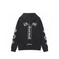 Chrome Hearts Hoodie - Black Street Style Embroidered Sweatshirt 851