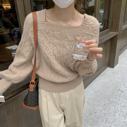 Women's Pullover Sweater Winter Loose Sweater