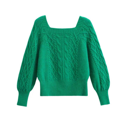 Women's Pullover Sweater Winter Loose Sweater