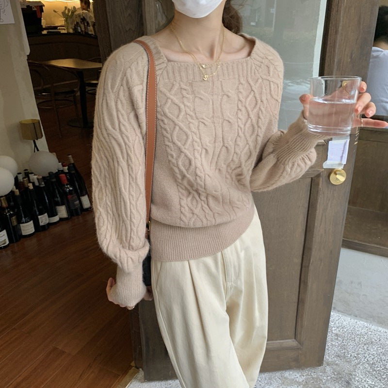 Women's Pullover Sweater Winter Loose Sweater