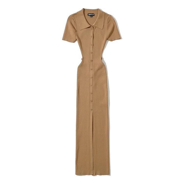 Women's Dresses Stretch Slim Fit Dress