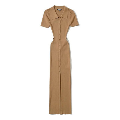 Women's Dresses Stretch Slim Fit Dress