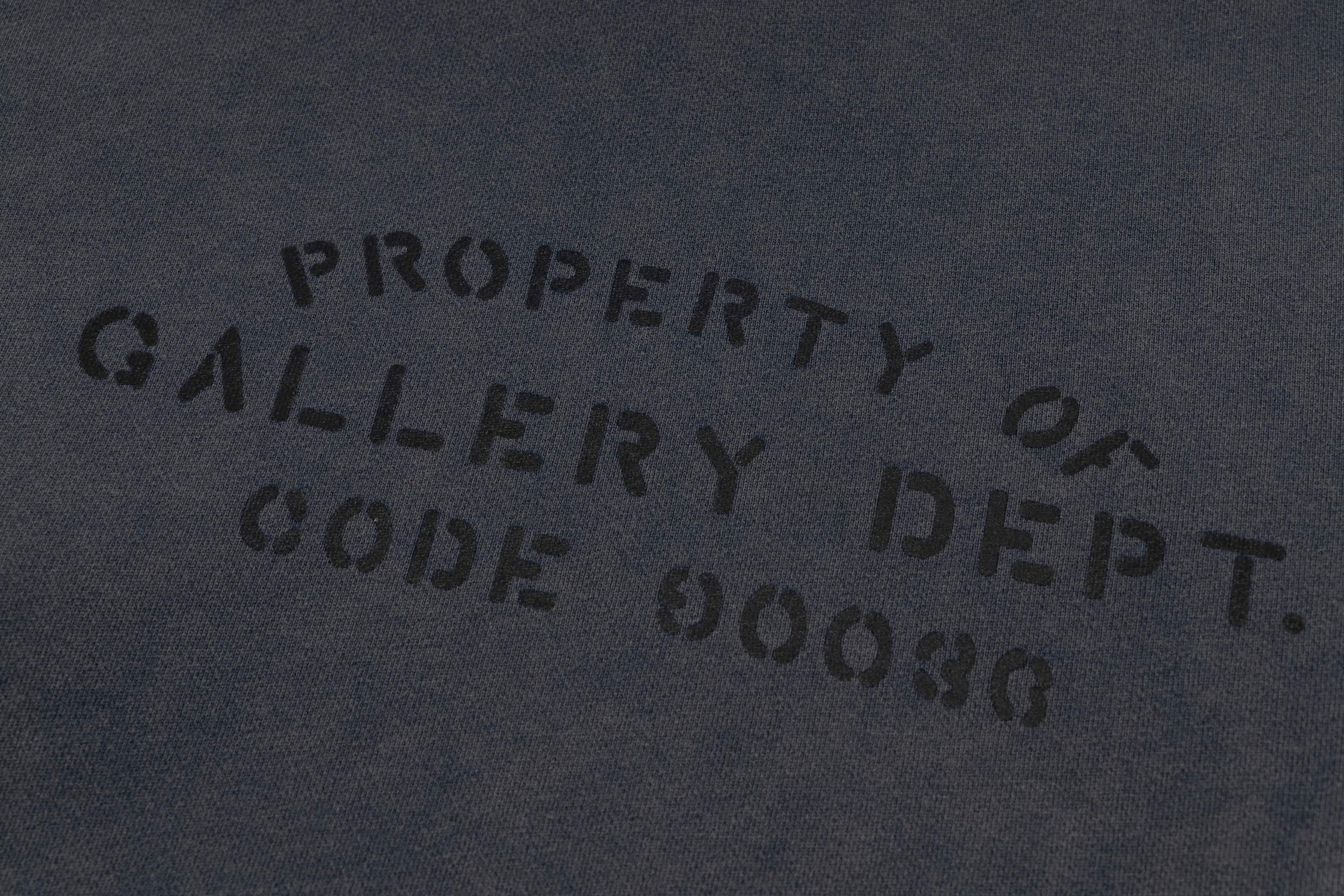 GALLERY DEPT  New Hooded Sweatshirt G393-1